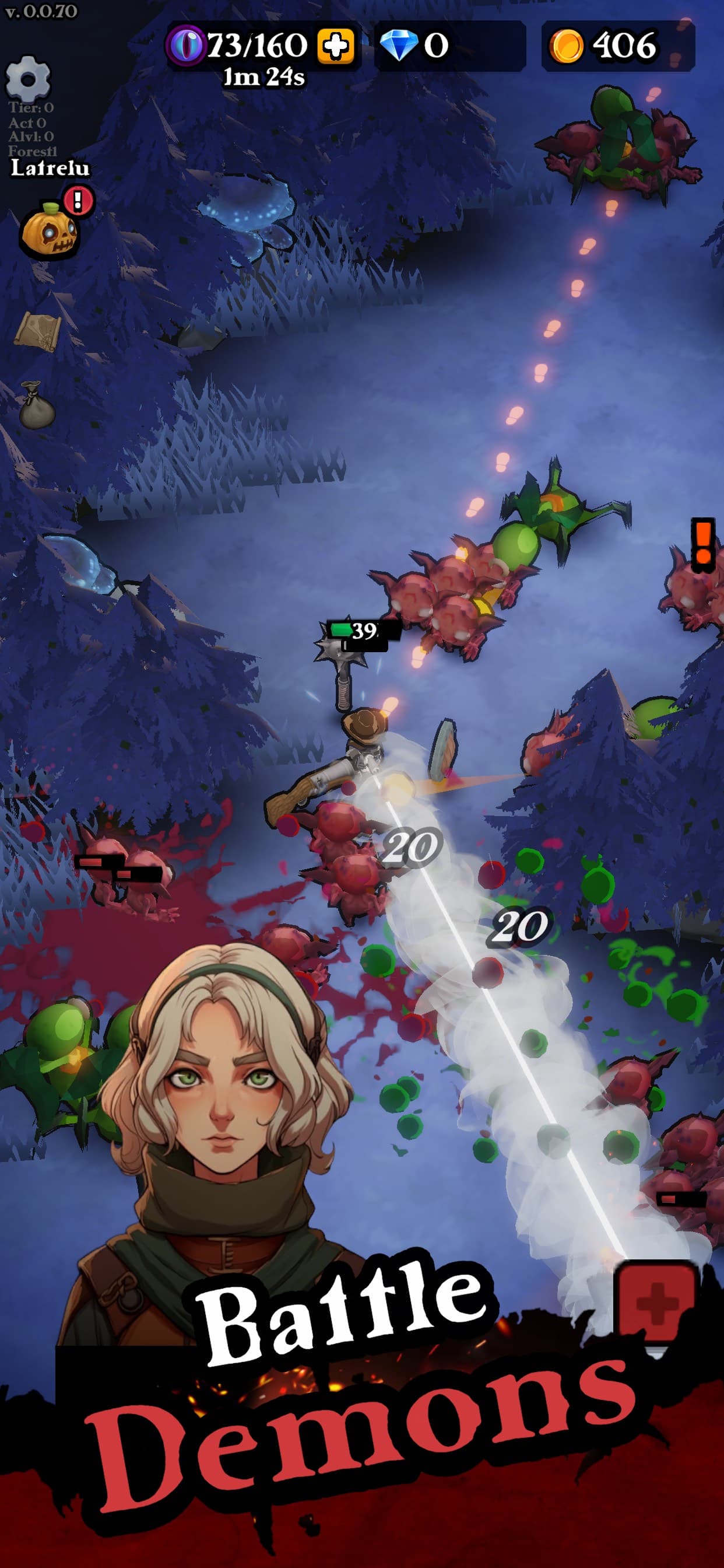 Darkest Hero! screenshot 1 - screenshot