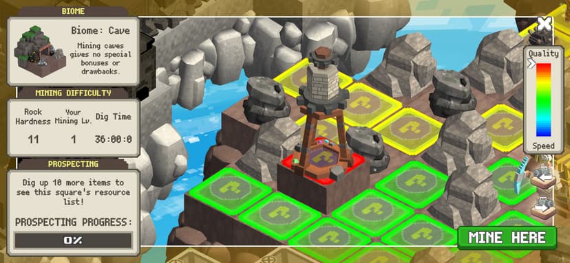 MergeCrafter: 3D Mining Merge screenshot 4 - screenshot