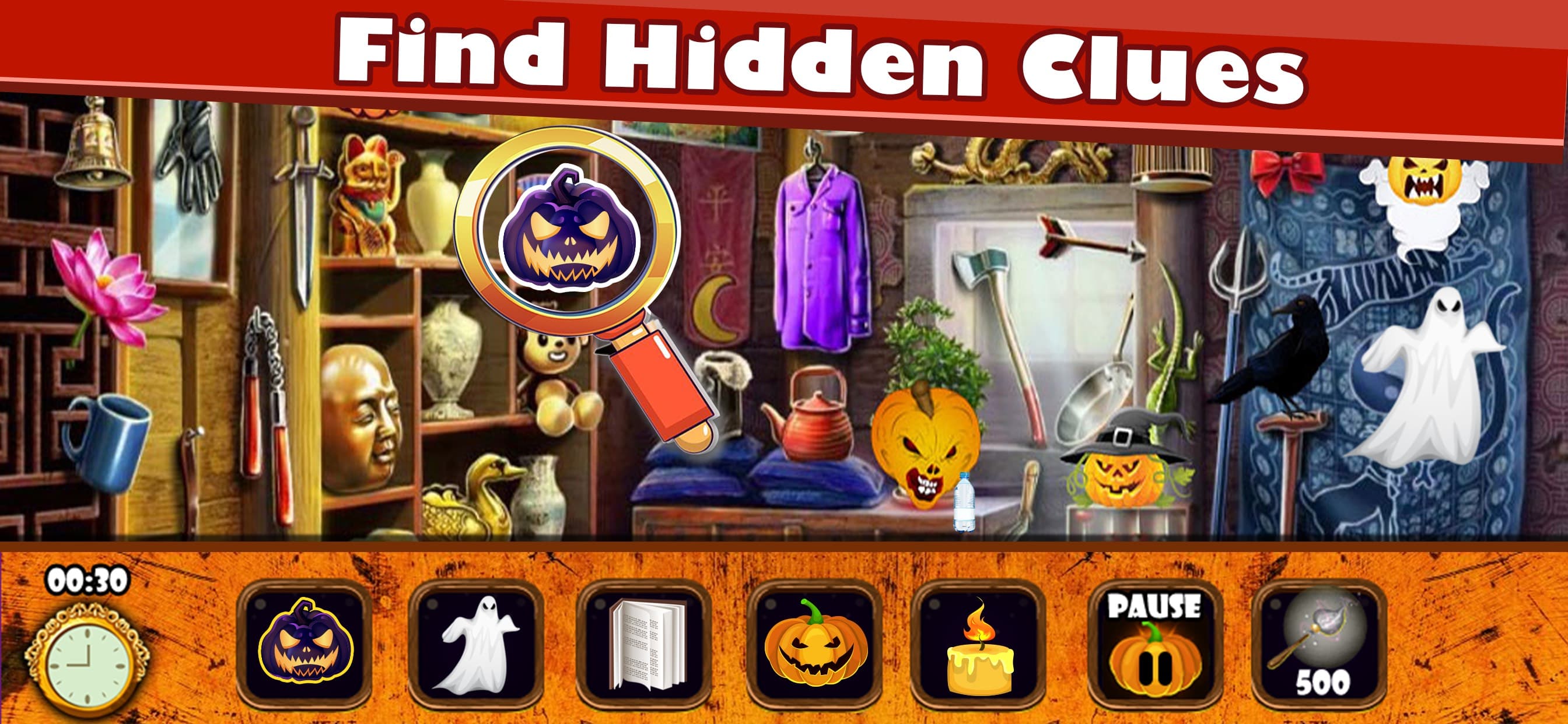 Halloween Hidden Objects Games screenshot 2 - screenshot