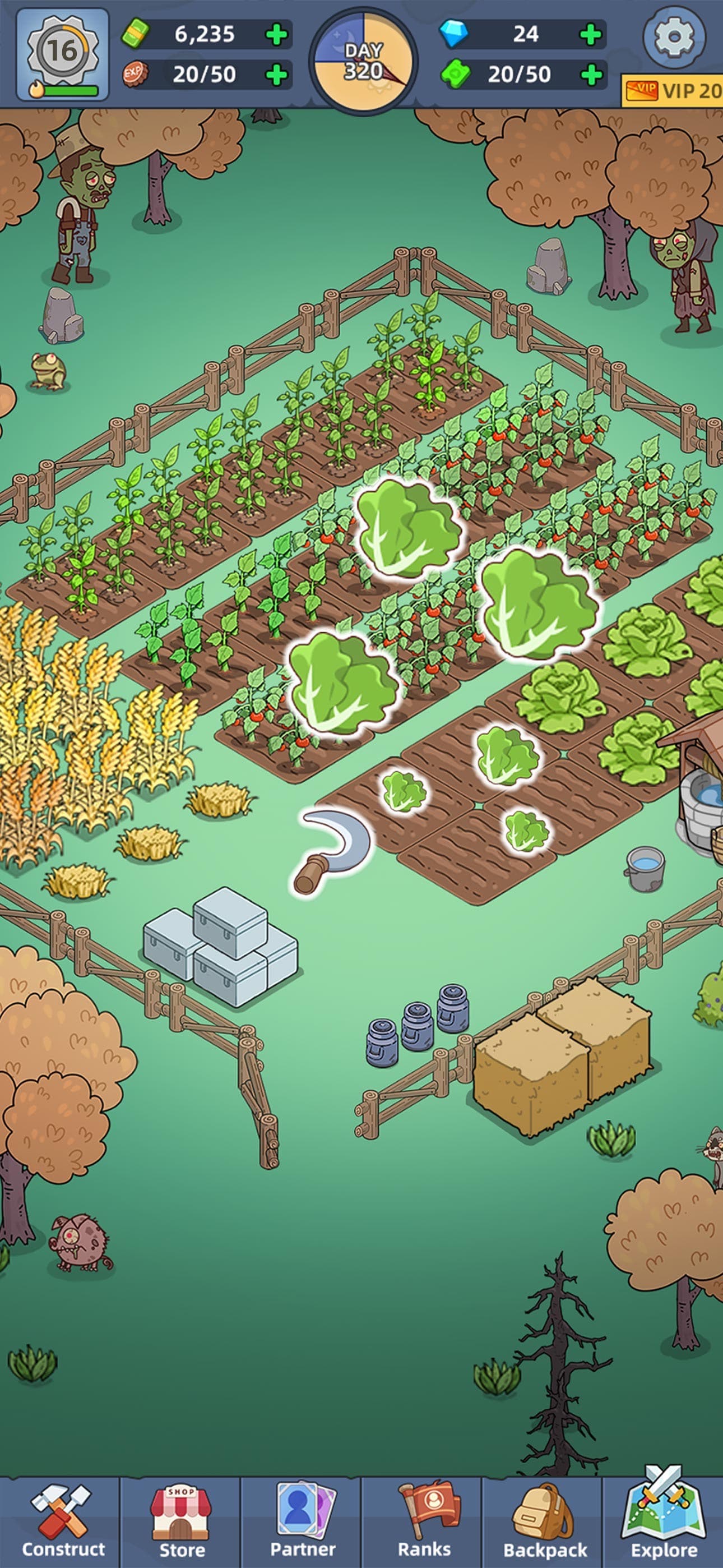 Mini Survival: Zombie Fight screenshot 6 - screenshot