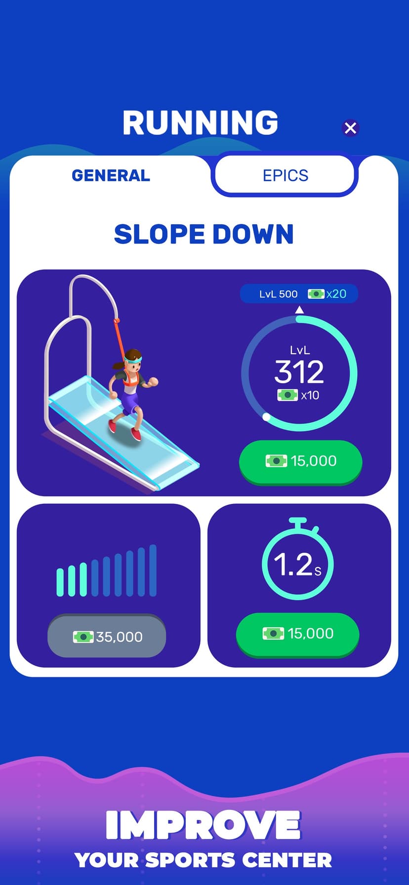 Idle Fitness Gym Tycoon - Game screenshot 3 - screenshot