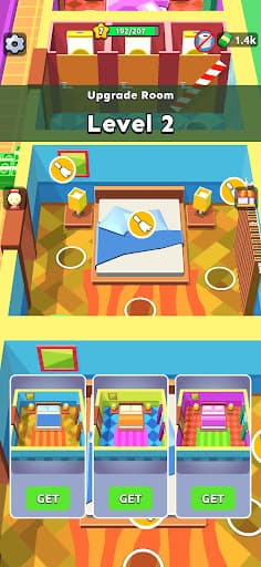 IdleHotel life screenshot 1 - screenshot