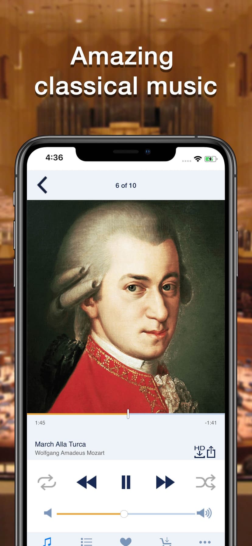 Sonata - Classical Music Radio screenshot 1 - screenshot