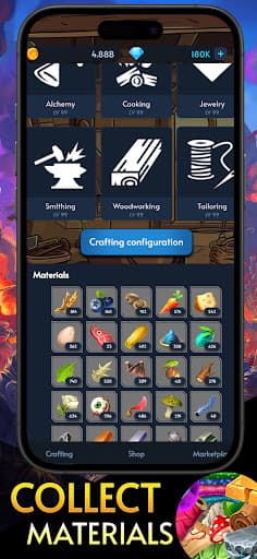 Warshovel: Idle RPG screenshot 6 - screenshot