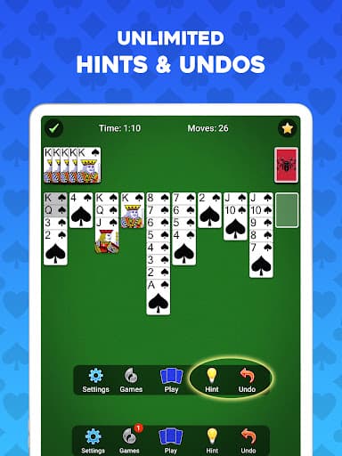 Spider Solitaire: Card Games screenshot 12 - screenshot