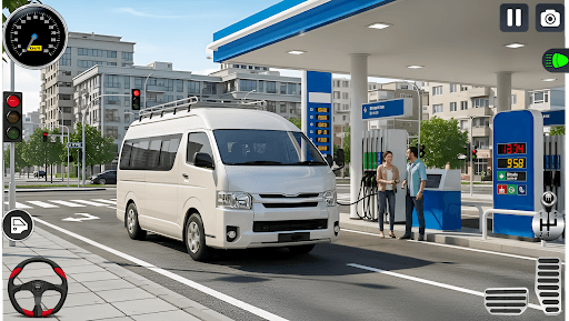 US Van Simulator Mini Bus 3D screenshot 2 - screenshot