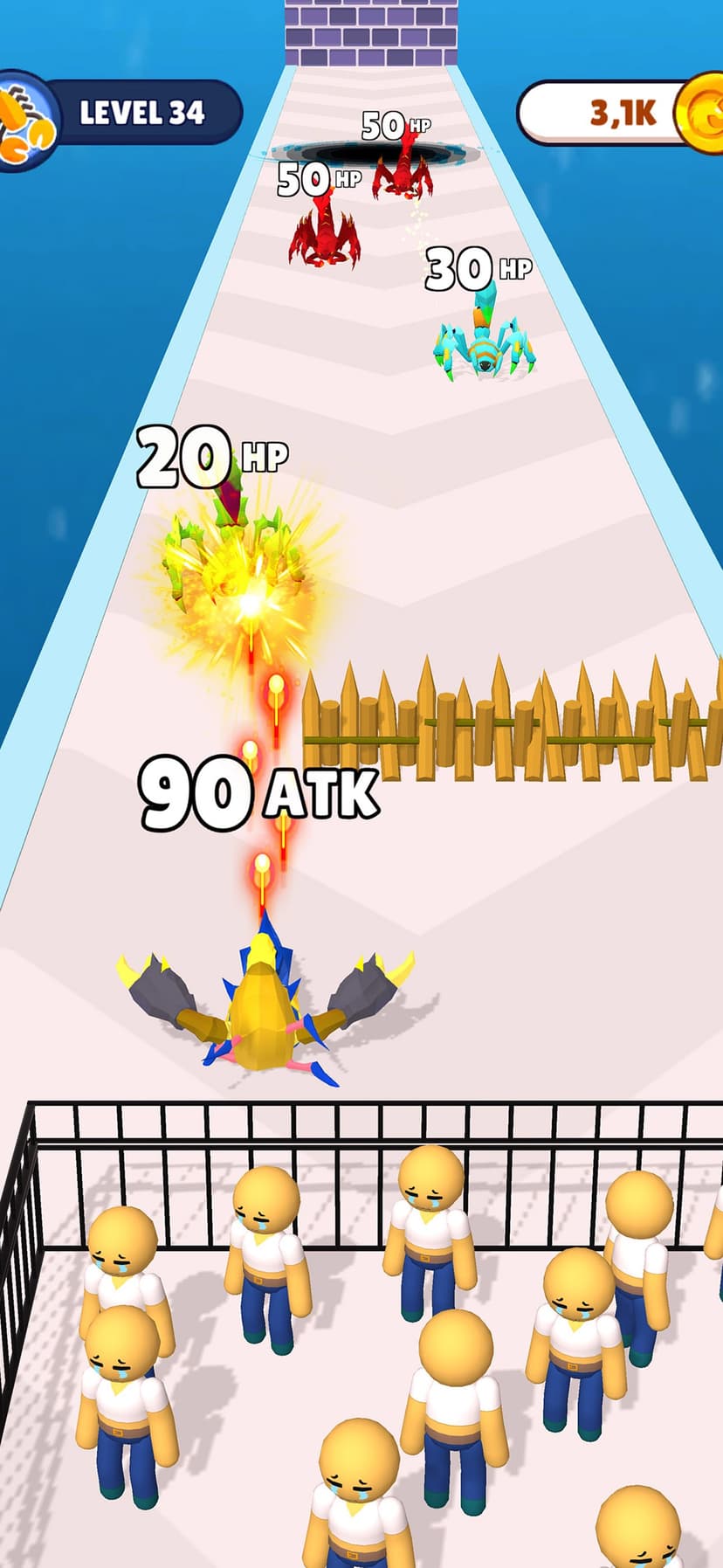Scorpion Evolution - Run 3D screenshot 1 - screenshot