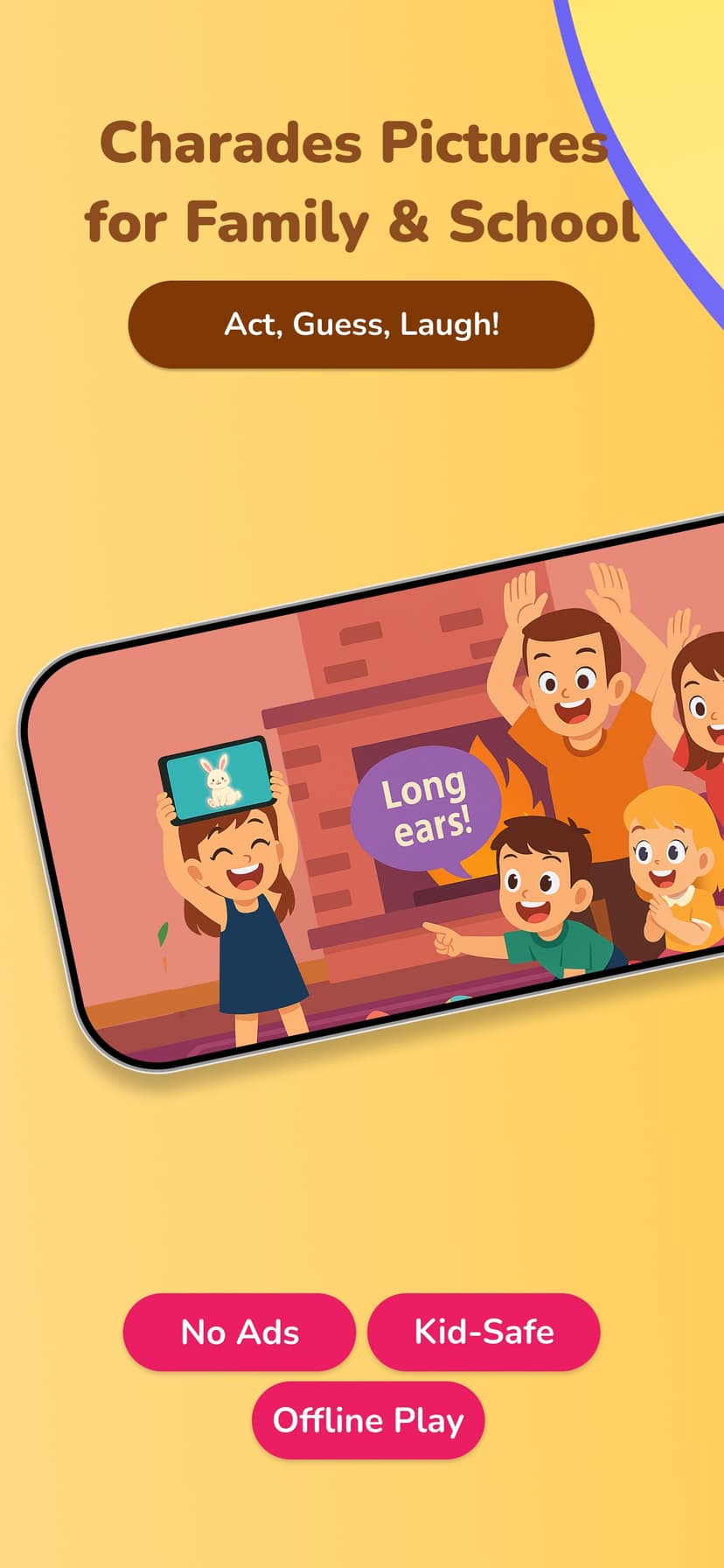 Heads Up! Charades Picture Kid screenshot 1 - screenshot