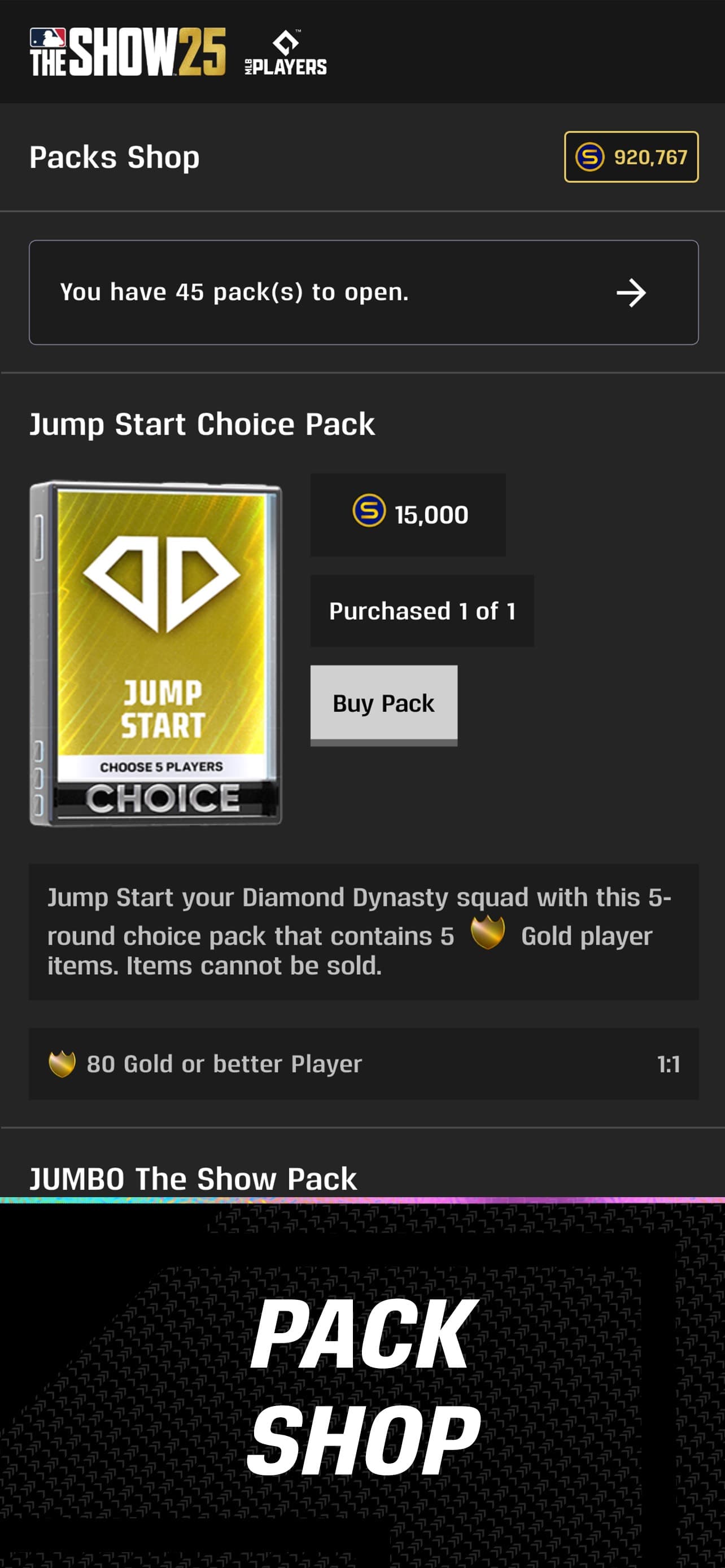 MLB The Show Companion App screenshot 2 - screenshot