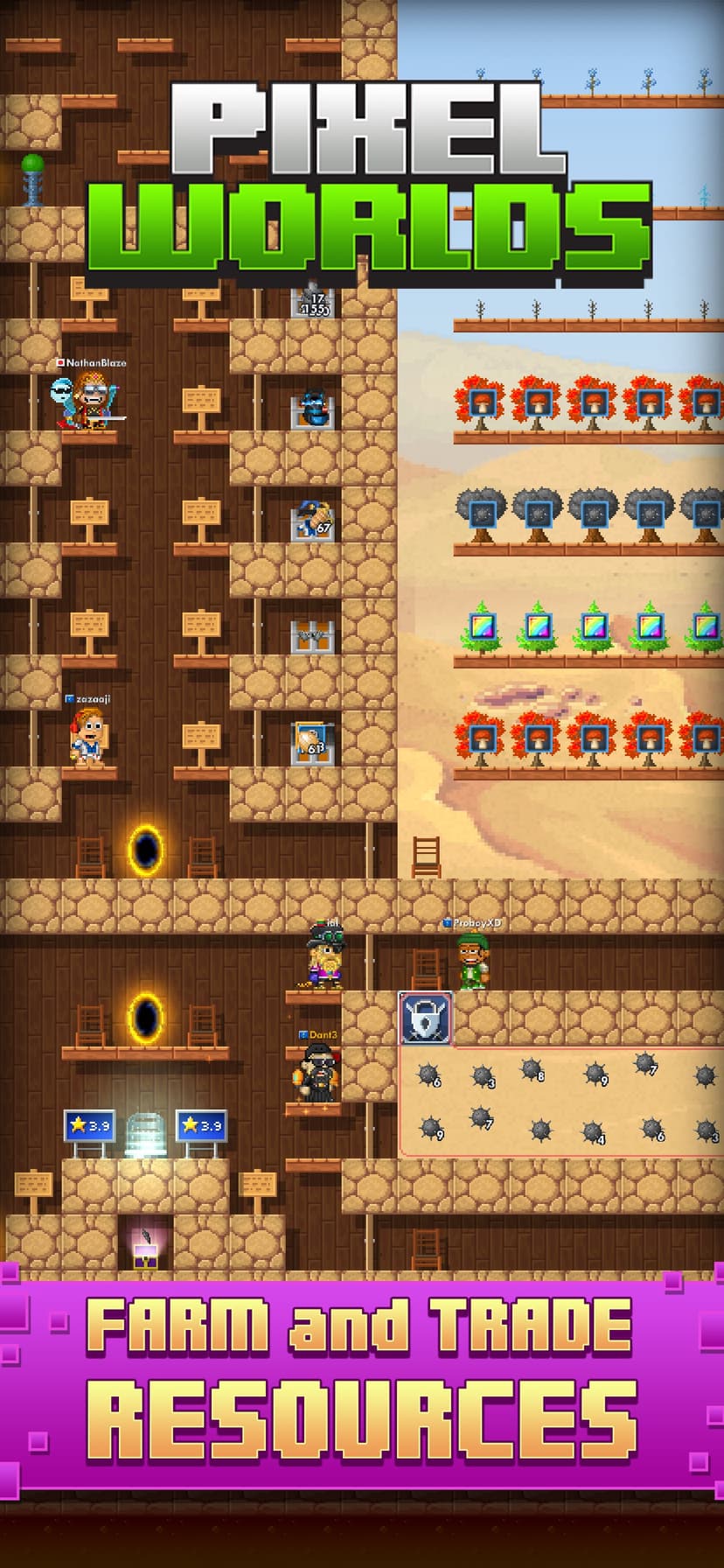 Pixel Worlds: MMO Sandbox screenshot 6 - screenshot