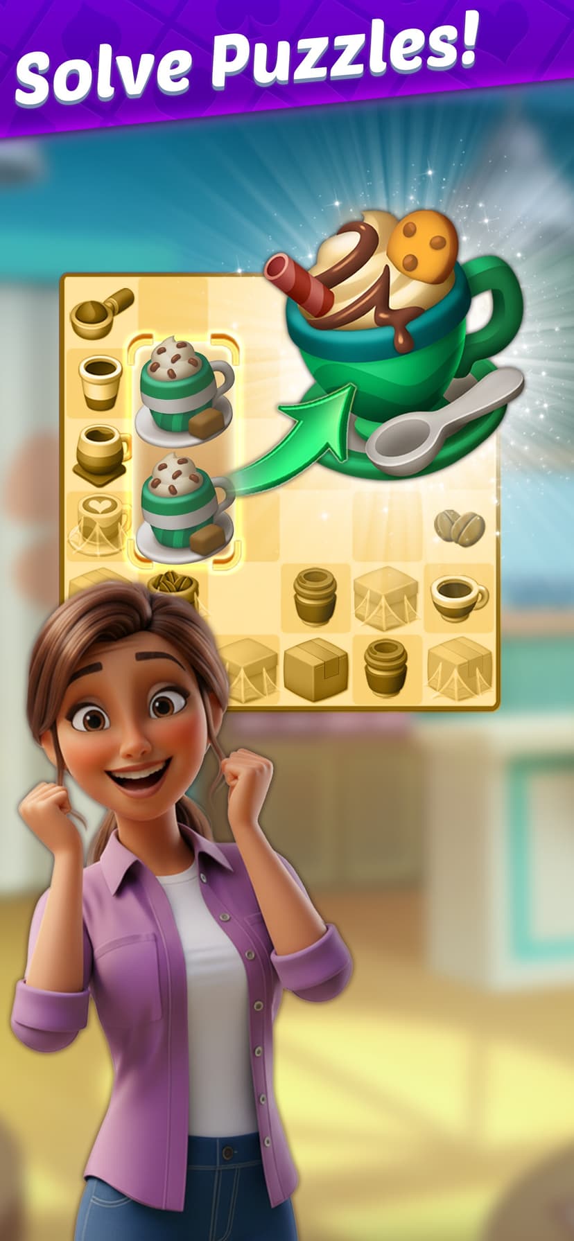 Solitaire Story: Ava's Manor screenshot 2 - screenshot
