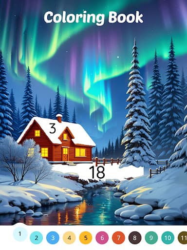 Color Aura: Paint by number screenshot 11 - screenshot