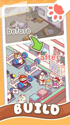 Kitty Gym - Idle Cat Games screenshot 7 - screenshot