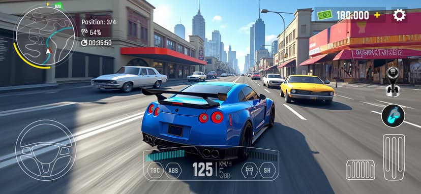 Real Car Driving: 3D Car City screenshot 2 - screenshot