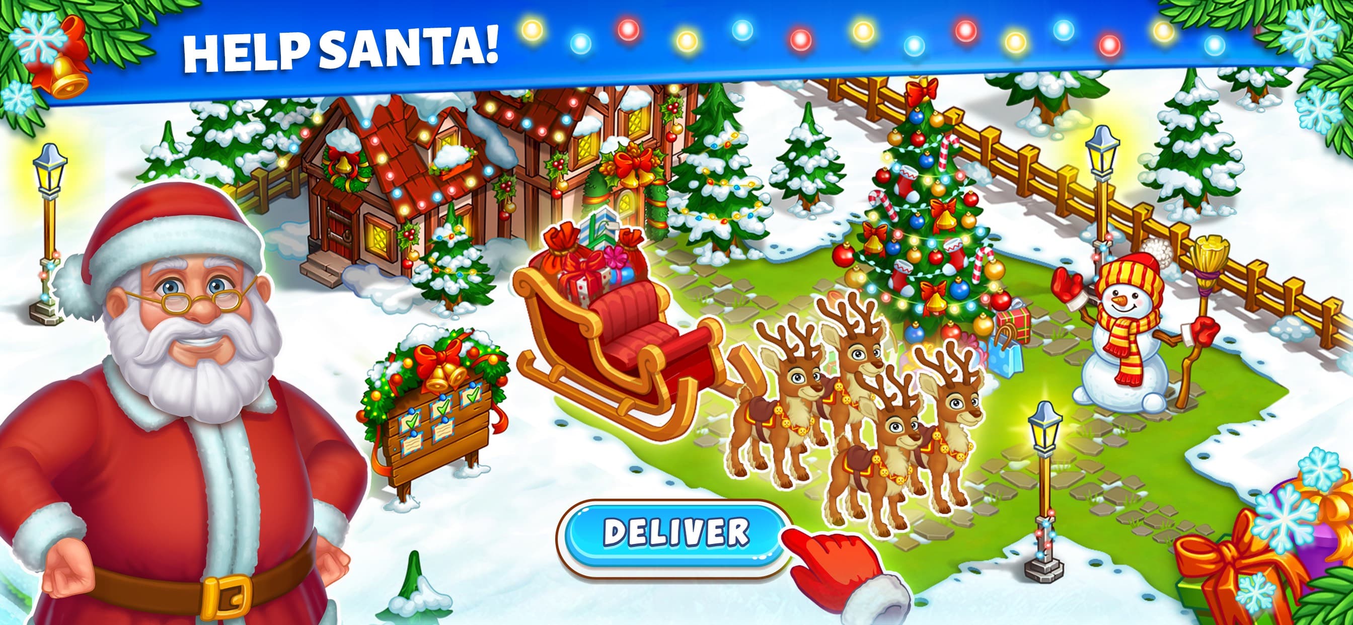 New Year Farm of Santa Claus screenshot 2 - screenshot