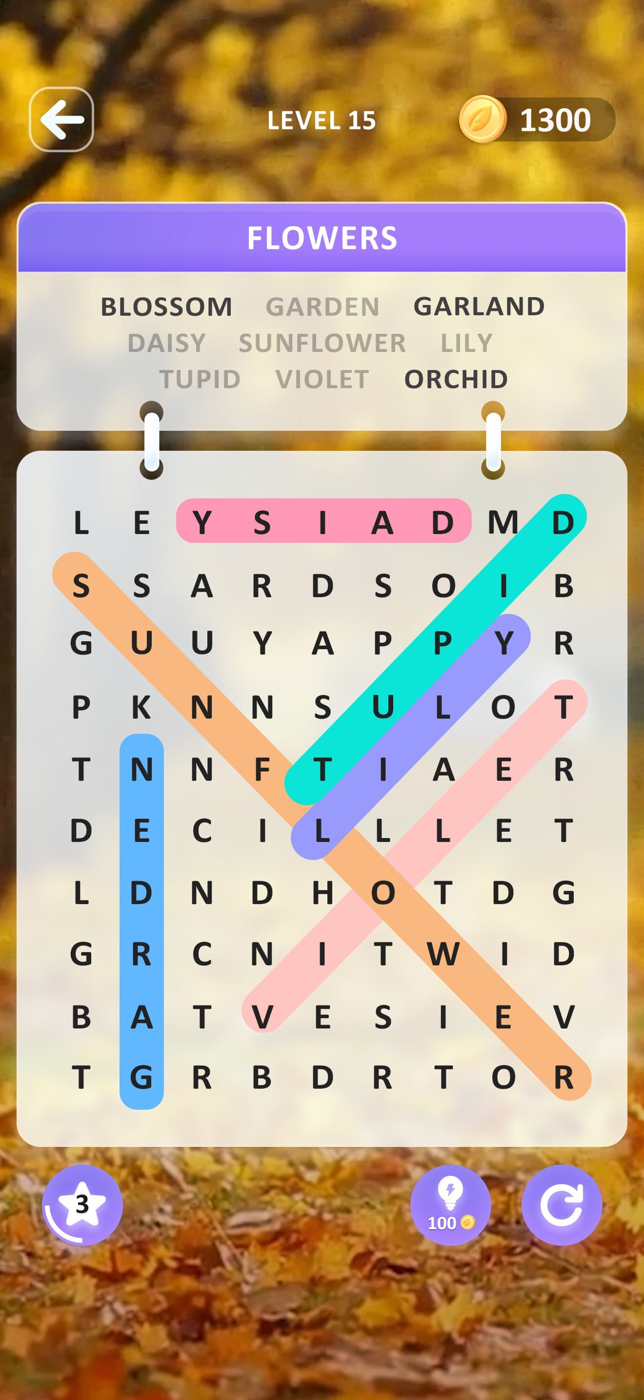 Serene Word Search screenshot 2 - screenshot