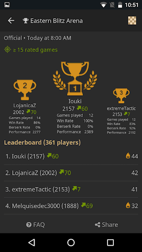 Lichess (legacy) screenshot 4 - screenshot