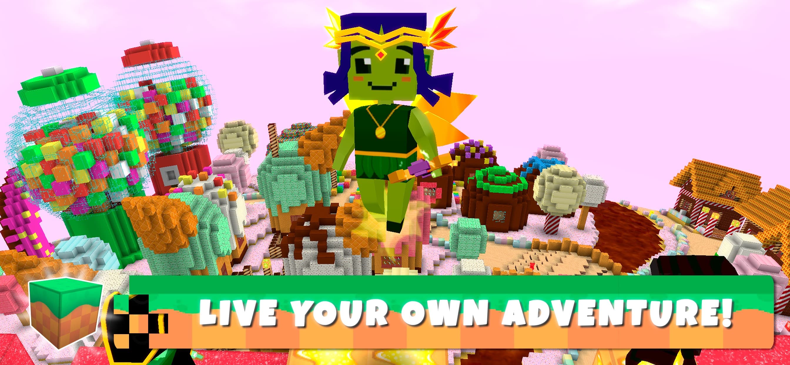 Crafty Lands: Build & Explore screenshot 4 - screenshot