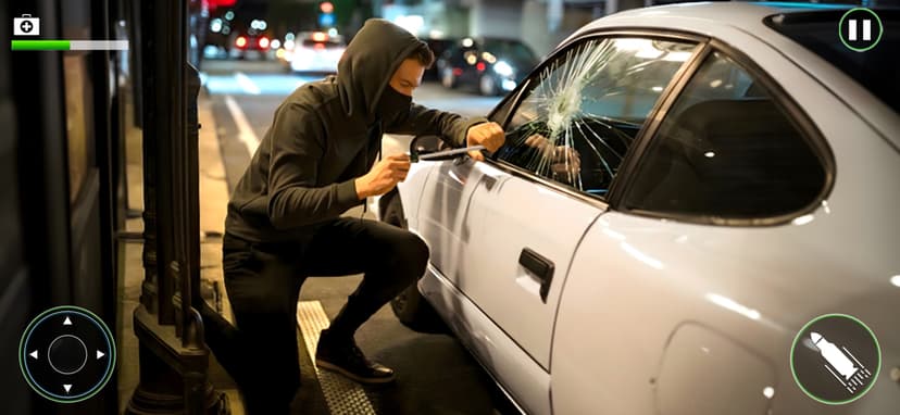 Thief Simulator Car Crime Game screenshot 1 - screenshot
