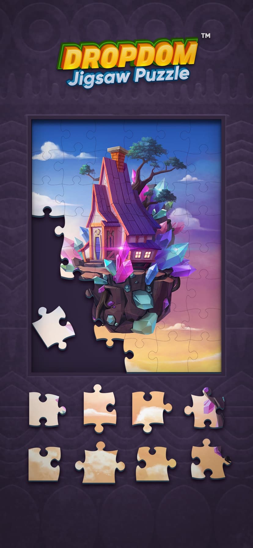 Dropdom™ Jigsaw Puzzle screenshot 4 - screenshot
