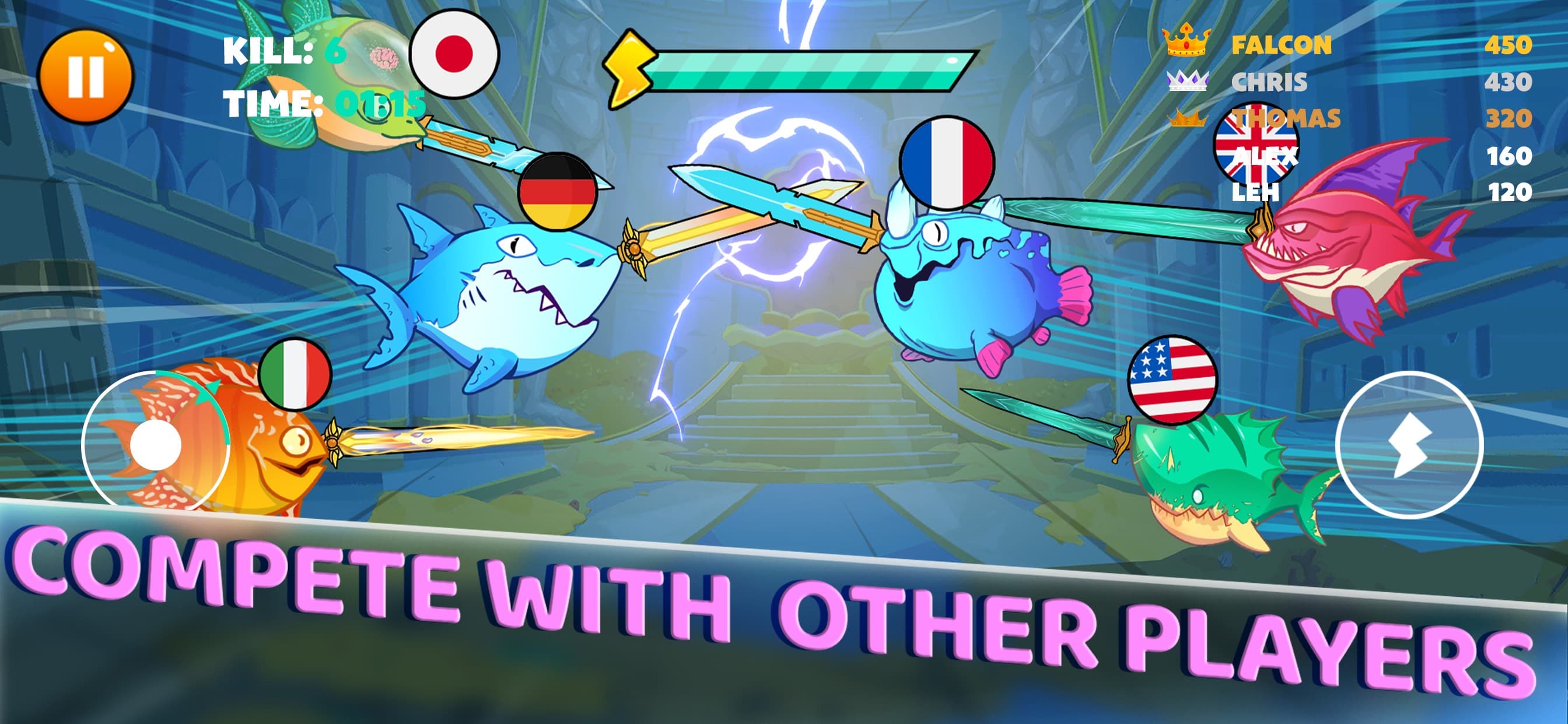 Fish IO: Be the King screenshot 2 - screenshot