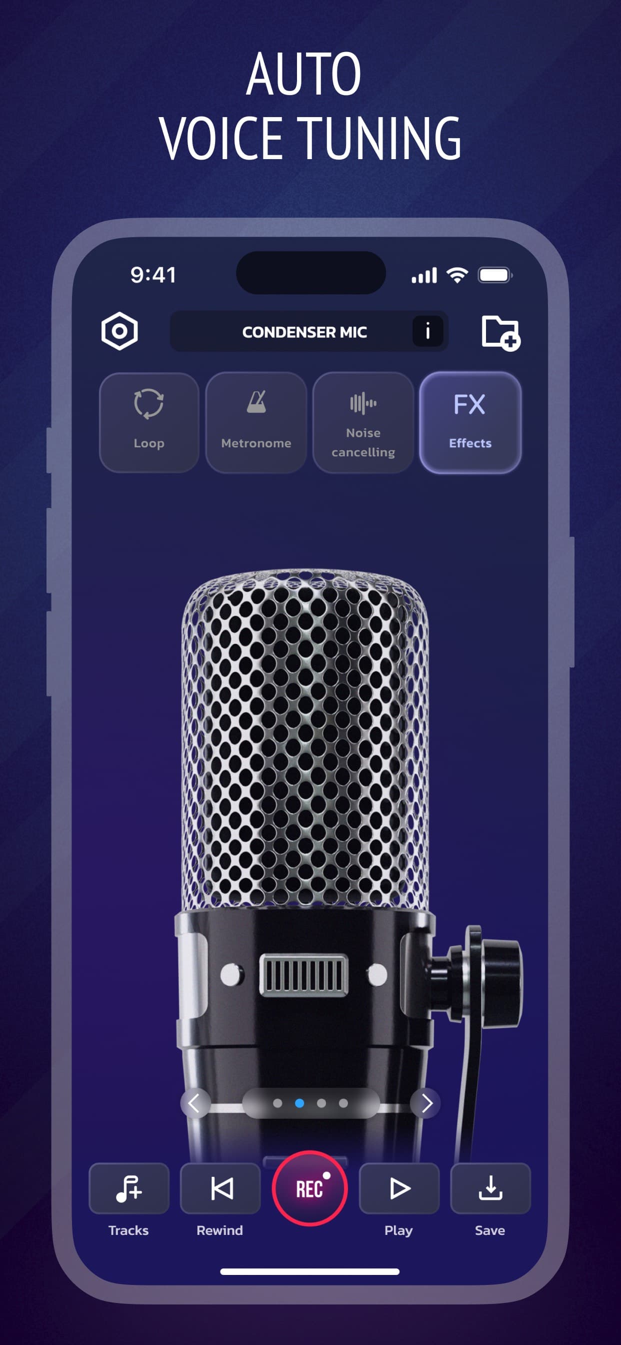 Pro Microphone: Voice Record screenshot 3 - screenshot