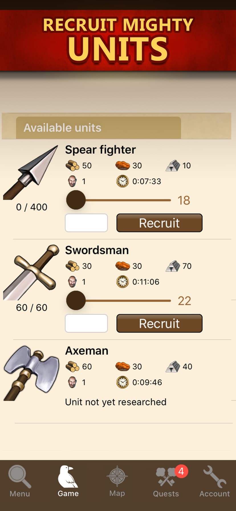 Tribal Wars screenshot 3 - screenshot