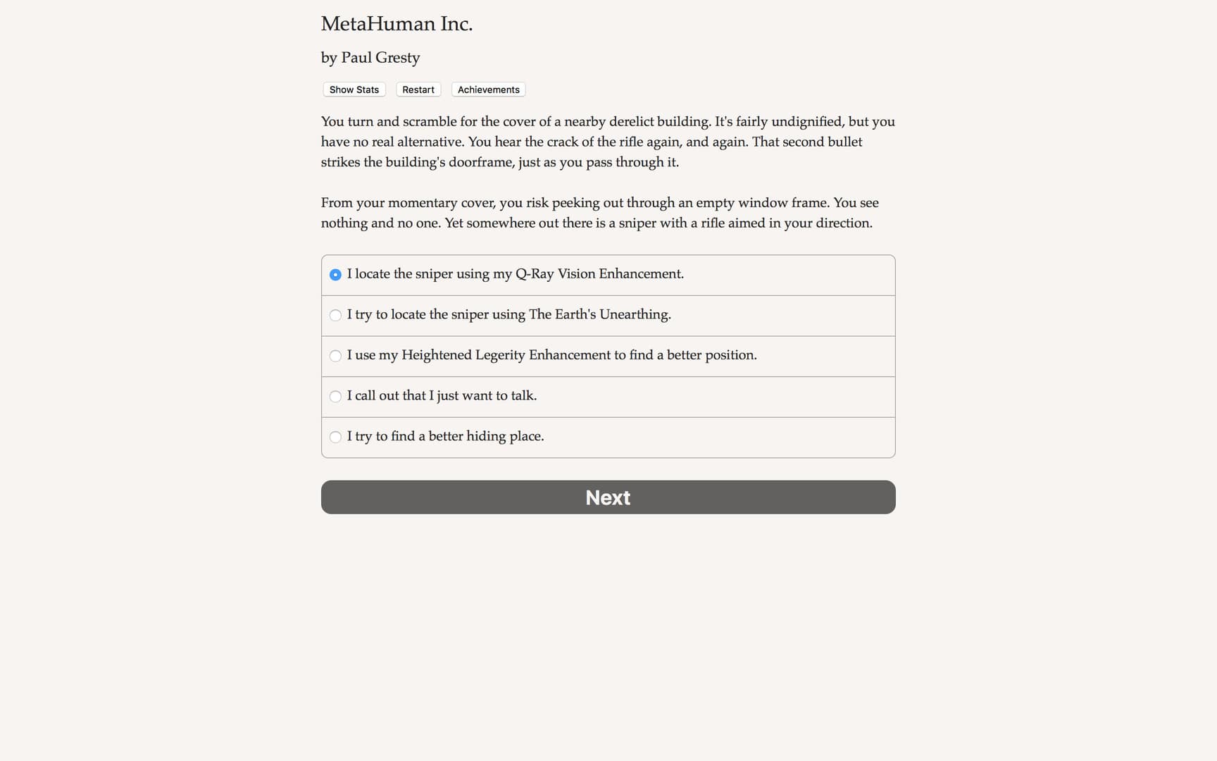 Null - screenshot