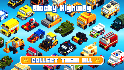 Blocky Highway: Traffic Racing screenshot 15 - screenshot