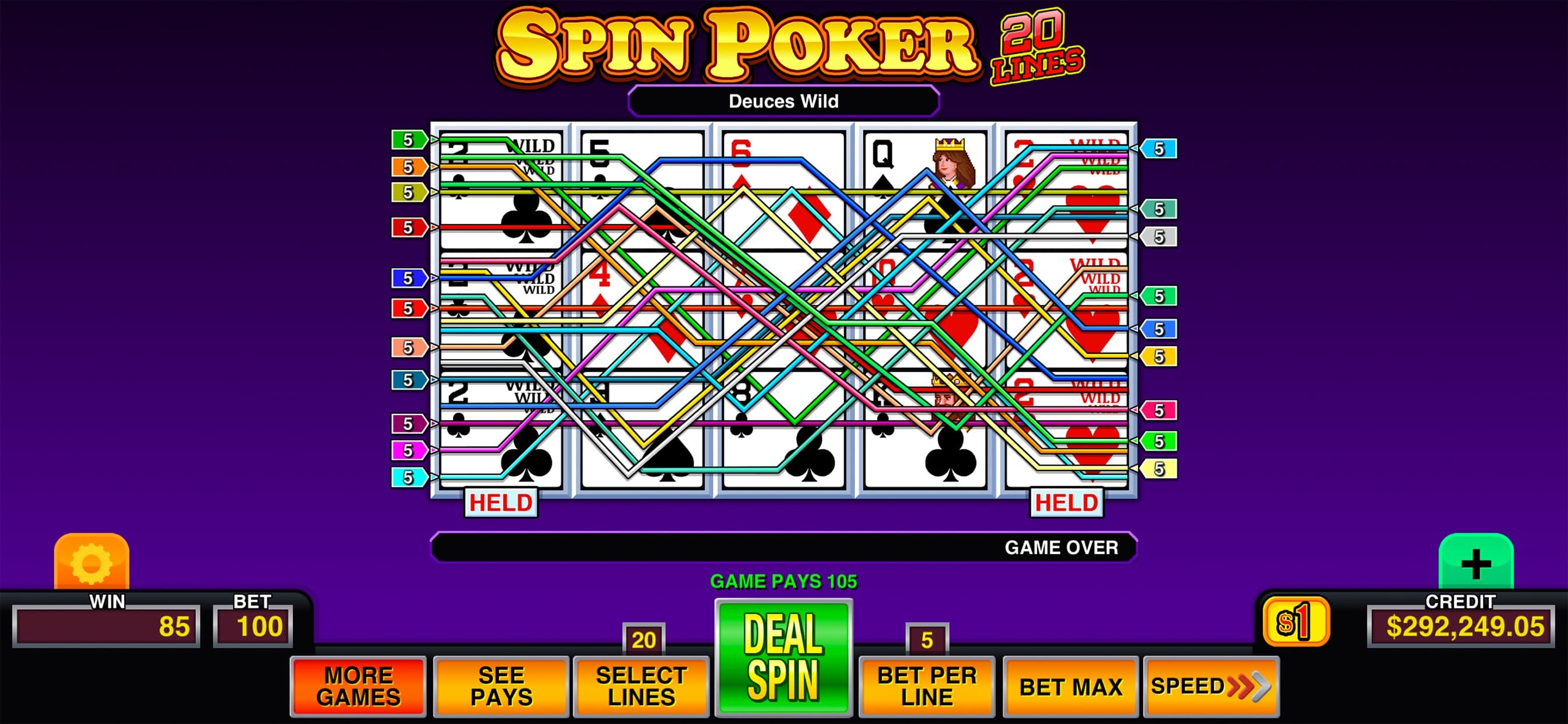 Video Poker Multi Pro screenshot 3 - screenshot