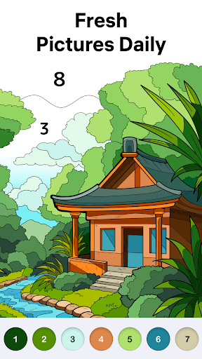 Color Vibe - Paint by Number screenshot 2 - screenshot
