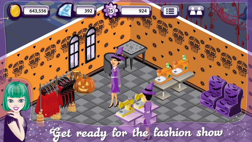 Fashion Design World Halloween screenshot 3 - screenshot