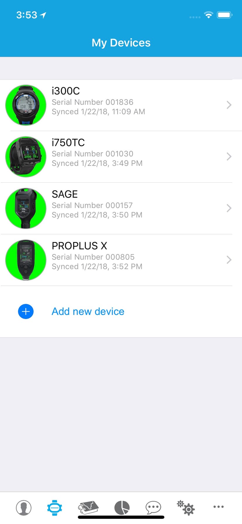 DiverLog+ screenshot 4 - screenshot