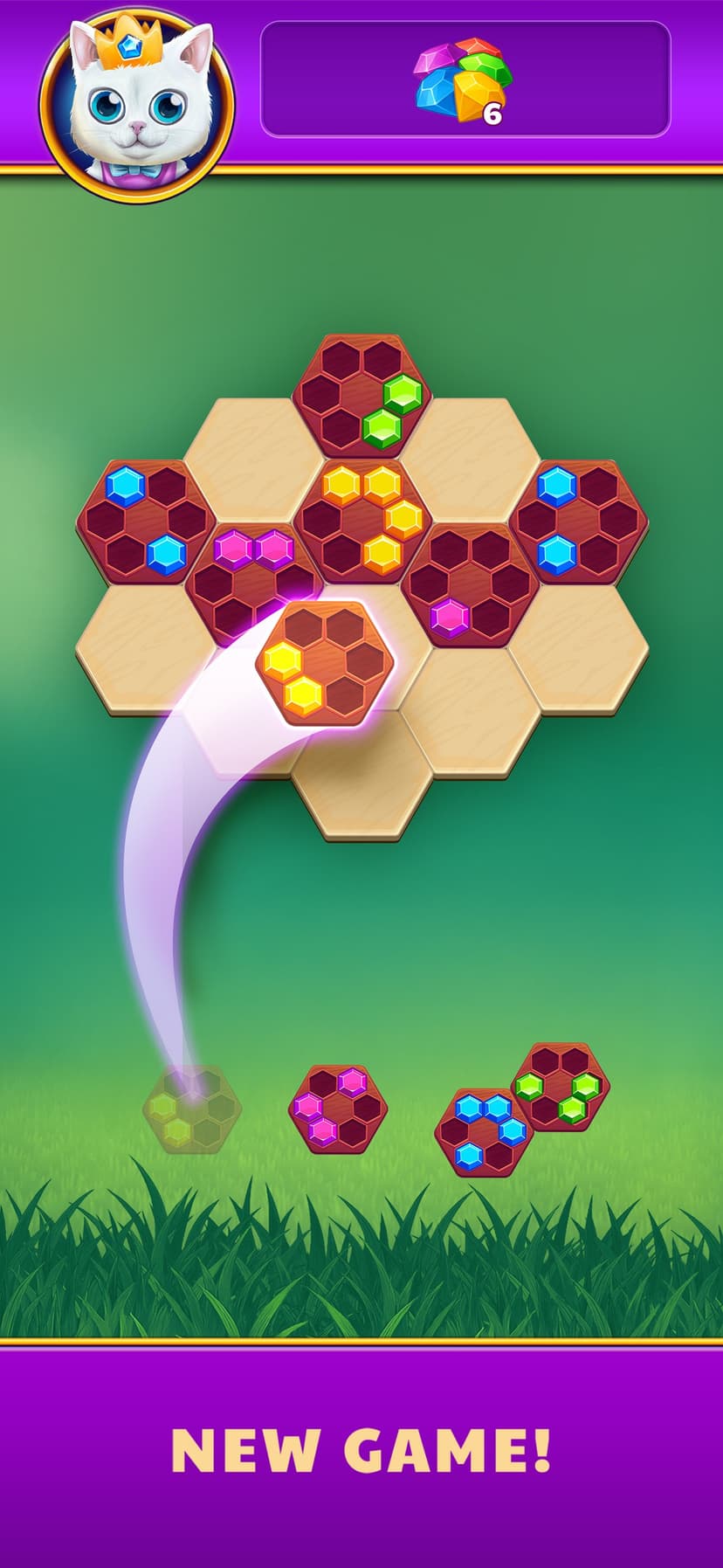 Hexa Diamonds screenshot 1 - screenshot
