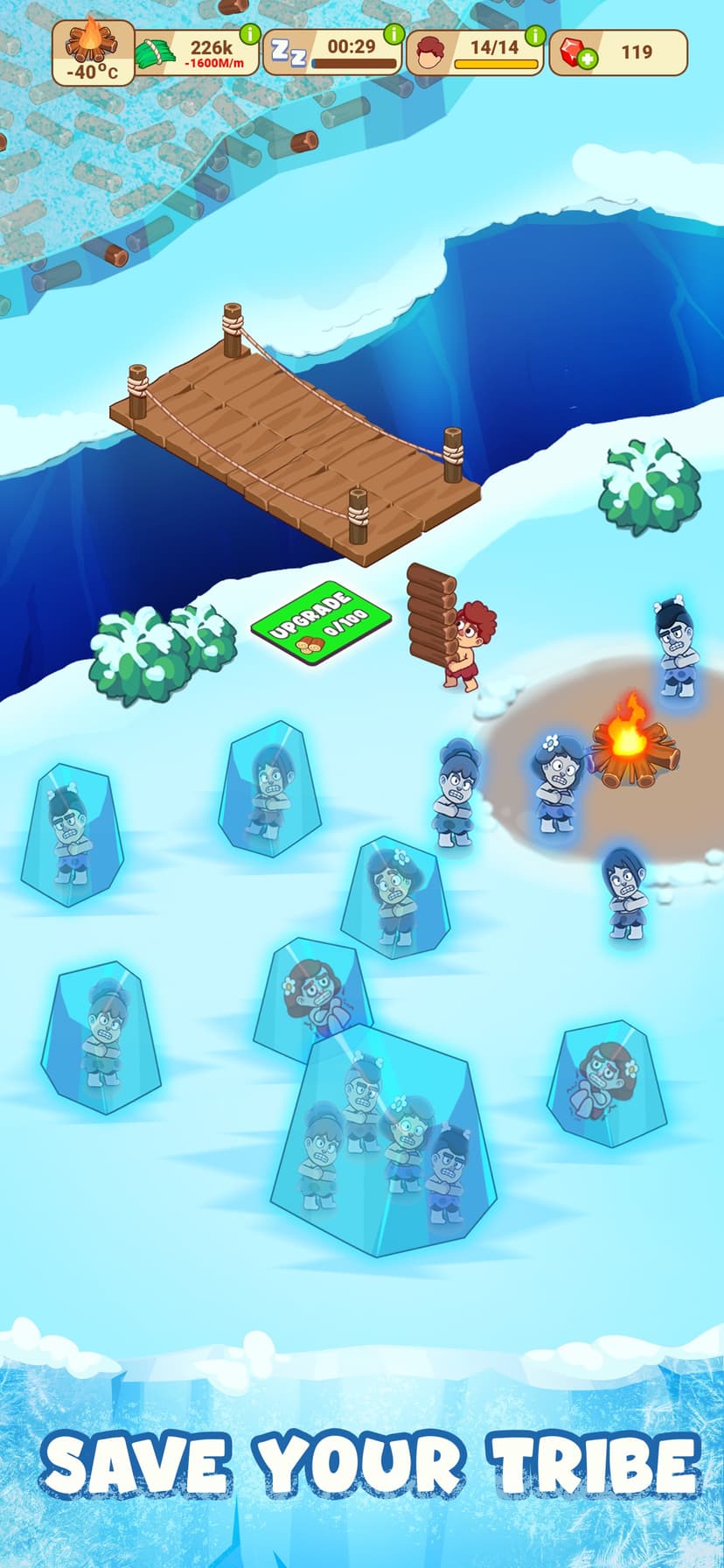 Icy Village: Survival Idle screenshot 2 - screenshot