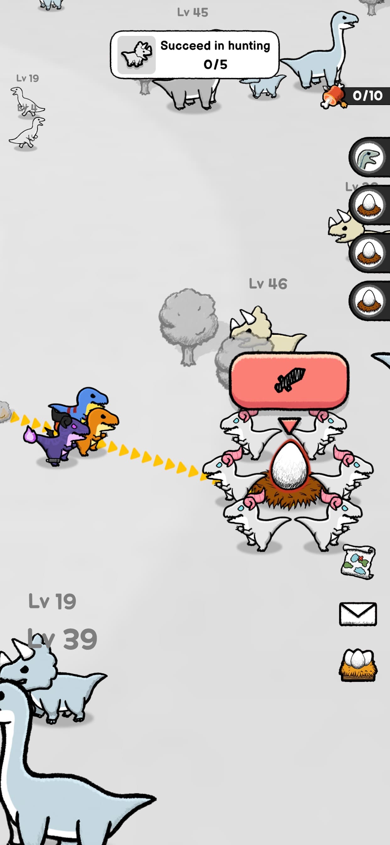 Dino mutant : T-Rex screenshot 4 - screenshot