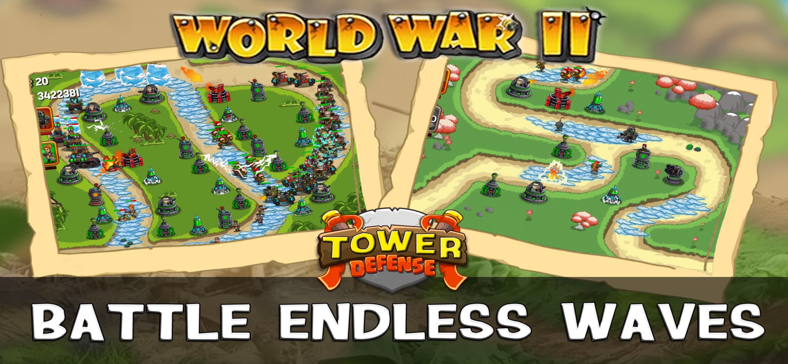 WWII Tower Defense screenshot 1 - screenshot
