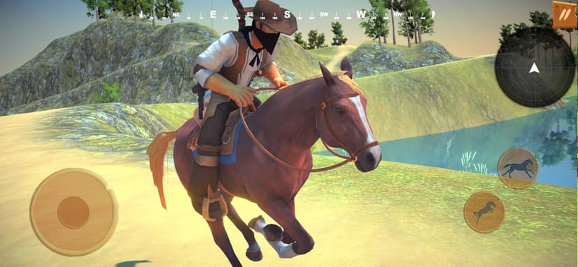 Horse Riding Simulator 2020 screenshot 1 - screenshot