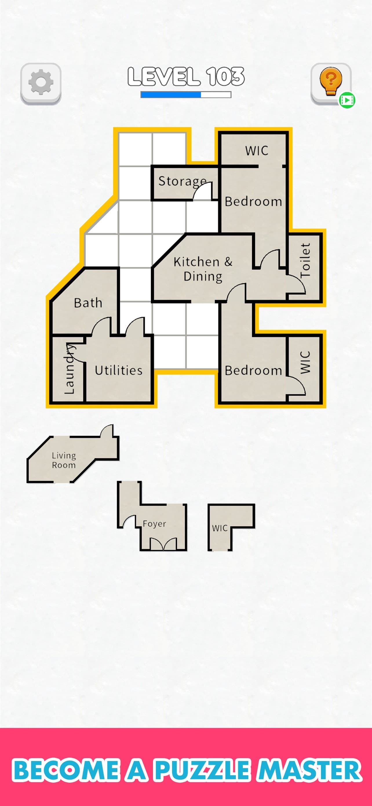 Room Sort - Floor Plan Puzzle screenshot 5 - screenshot