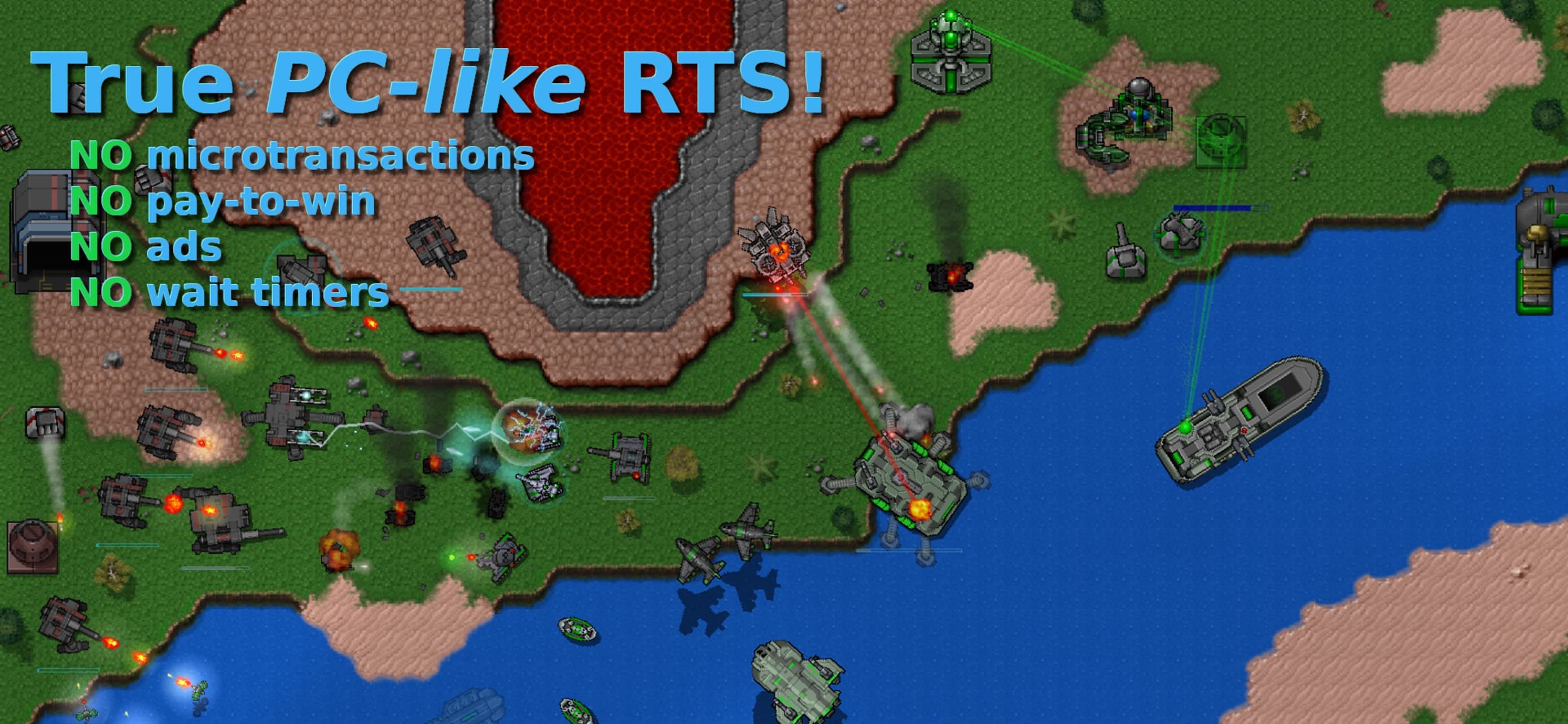 Rusted Warfare - RTS screenshot 1 - screenshot