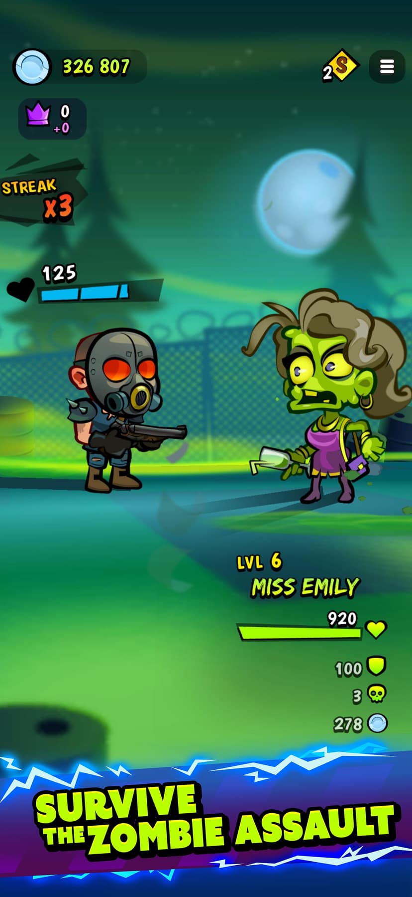 Zombies Clicker screenshot 1 - screenshot