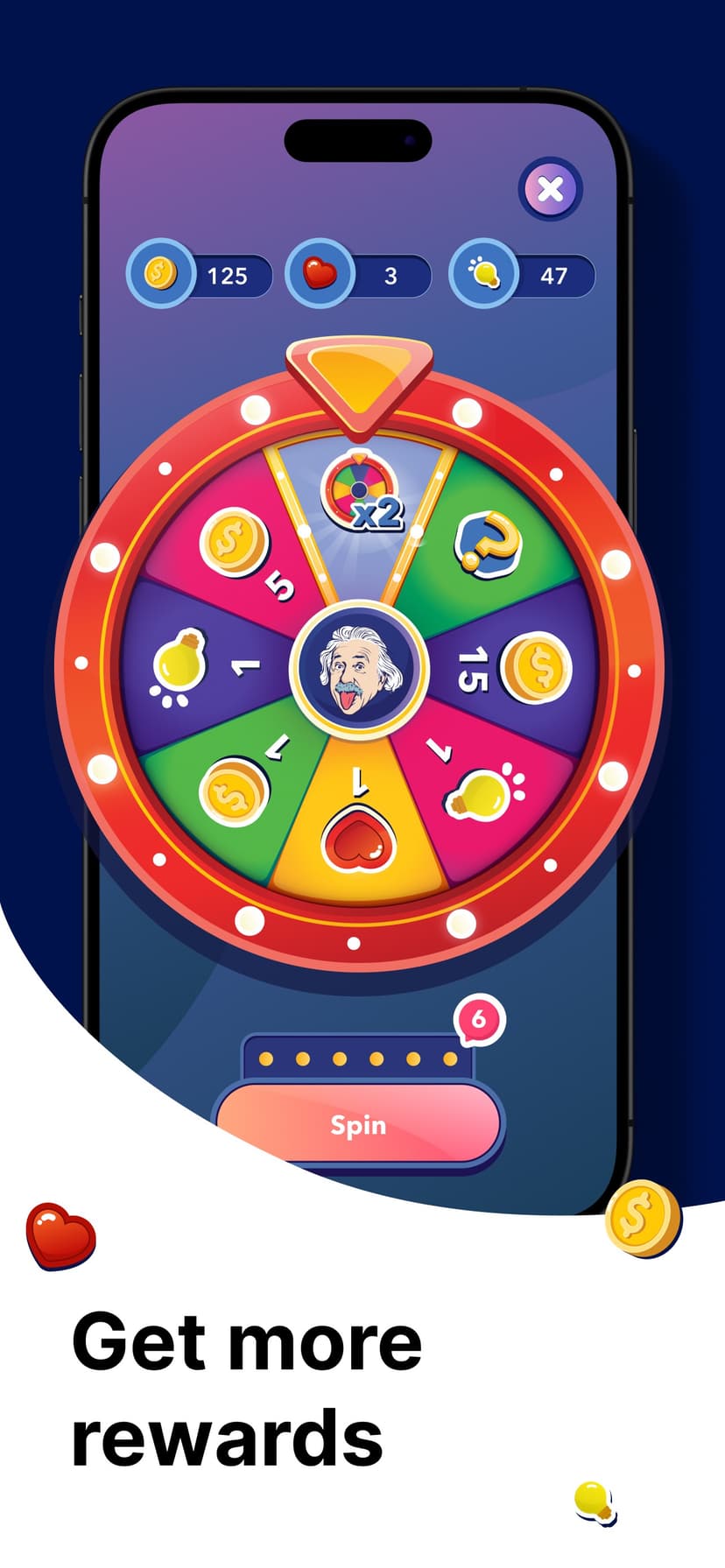 Erudite: Brain Spin Trivia screenshot 4 - screenshot