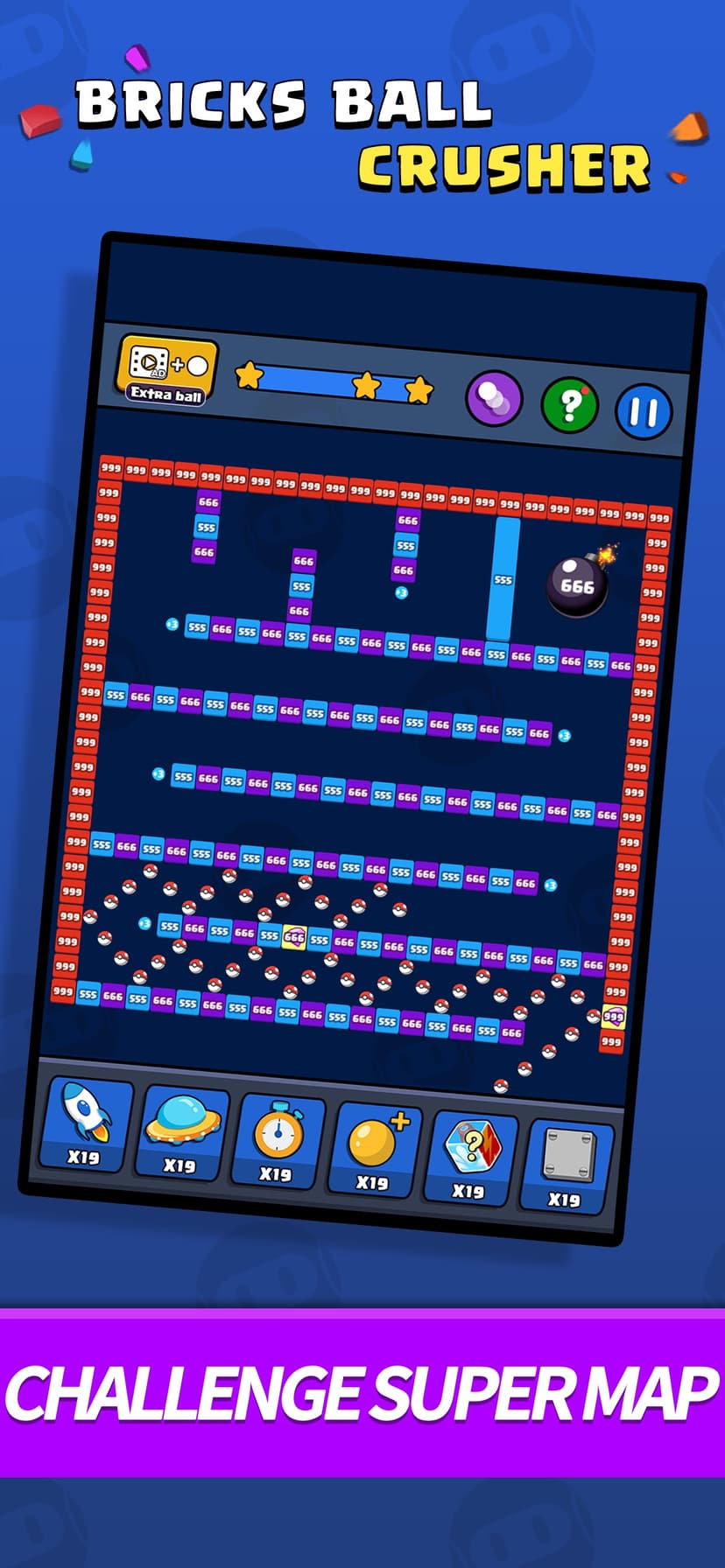 Bricks Ball Crusher screenshot 1 - screenshot