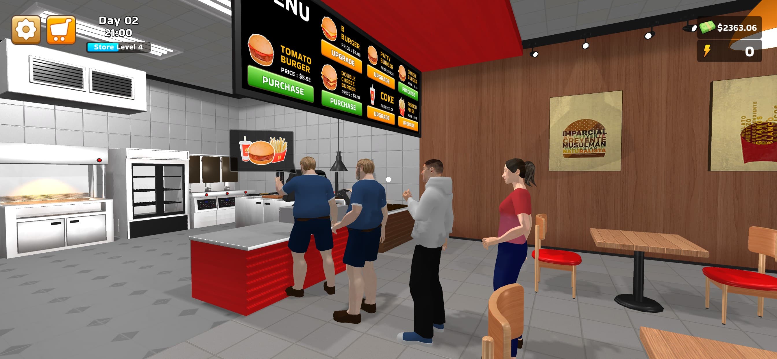 Burger Simulator! screenshot 4 - screenshot