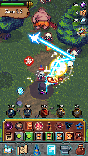 Tap Wizard: Idle Magic Quest screenshot 1 - screenshot