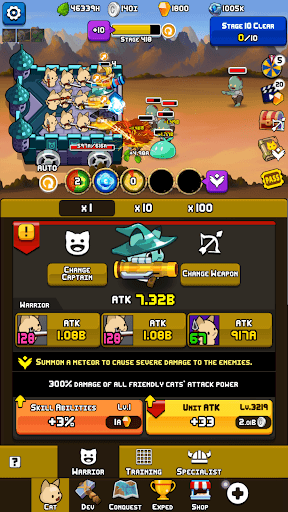 Idle Legend of Cats screenshot 2 - screenshot