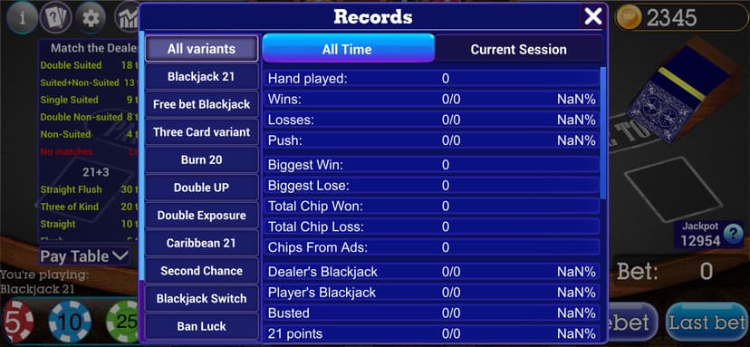Blackjack 21 Collection screenshot 3 - screenshot