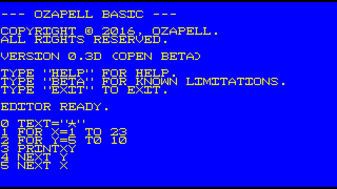 Null - screenshot