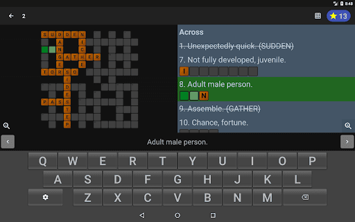 English Crossword Puzzle screenshot 14 - screenshot