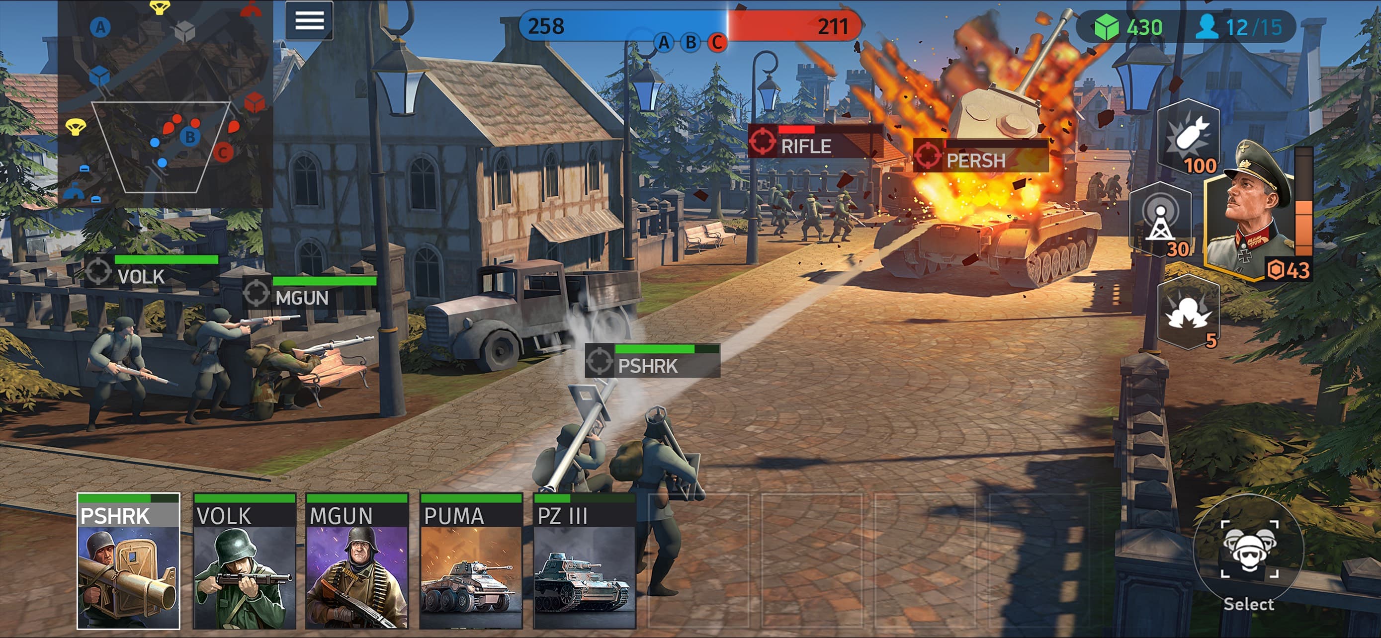 World War Armies: WW2 PvP RTS screenshot 1 - screenshot